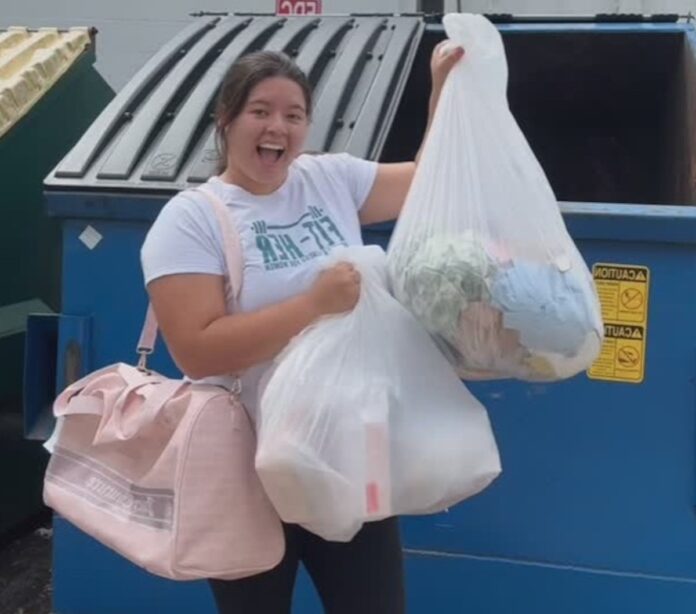 Dumpster Diving: How One Woman Saved $50K (Photo: Instagram)