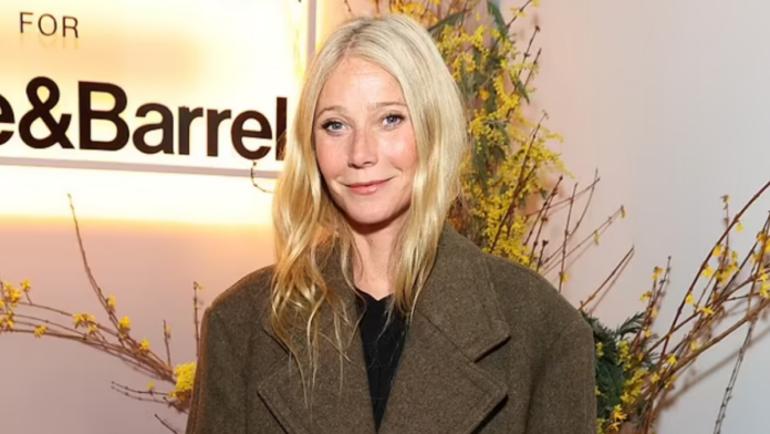 Gwyneth Paltrow, 52, gave a health update as she revealed that she turned to alcohol amid the devastating Los Angeles fires that began in January; seen in February in L.A.